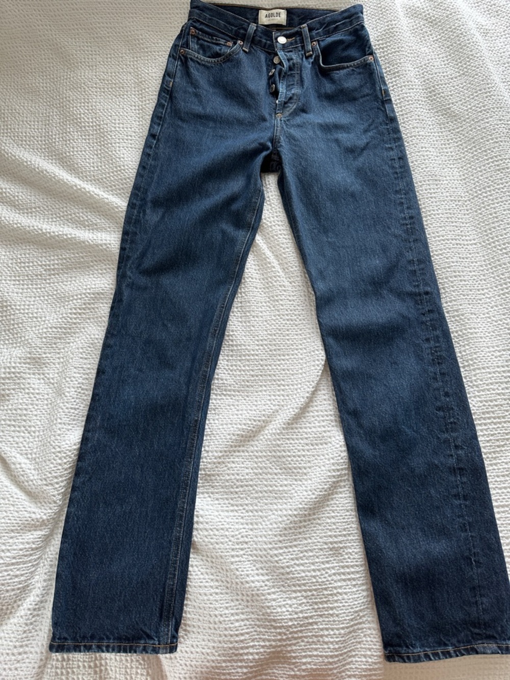 Agolde 90'S PINCH WAIST HIGH RISE STRAIGHT LONG